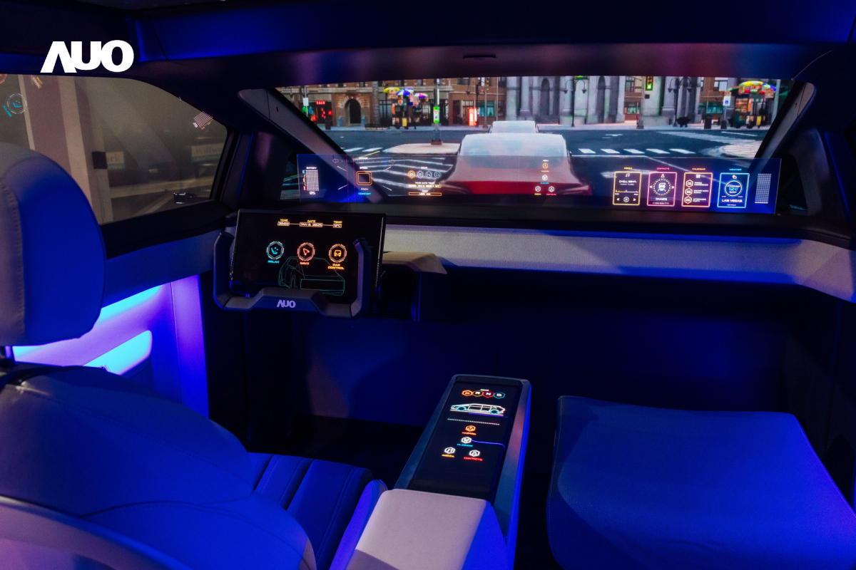 「友達智慧座艙2025」以使用者體驗為核心，運用Micro LED顯示科技為基礎搭配AI創新應用，打造沉浸、互動的座艙體驗，獲得台灣精品銀質獎