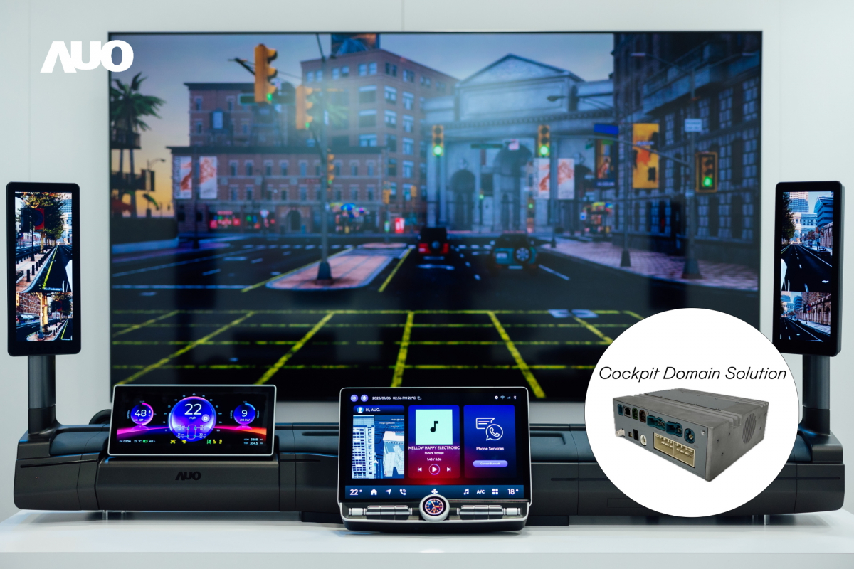 友達「智慧座艙域控解決方案」可做為車內運算的核心平台，驅動創新人機介面與豐富的座艙應用，獲得台灣精品標誌肯定