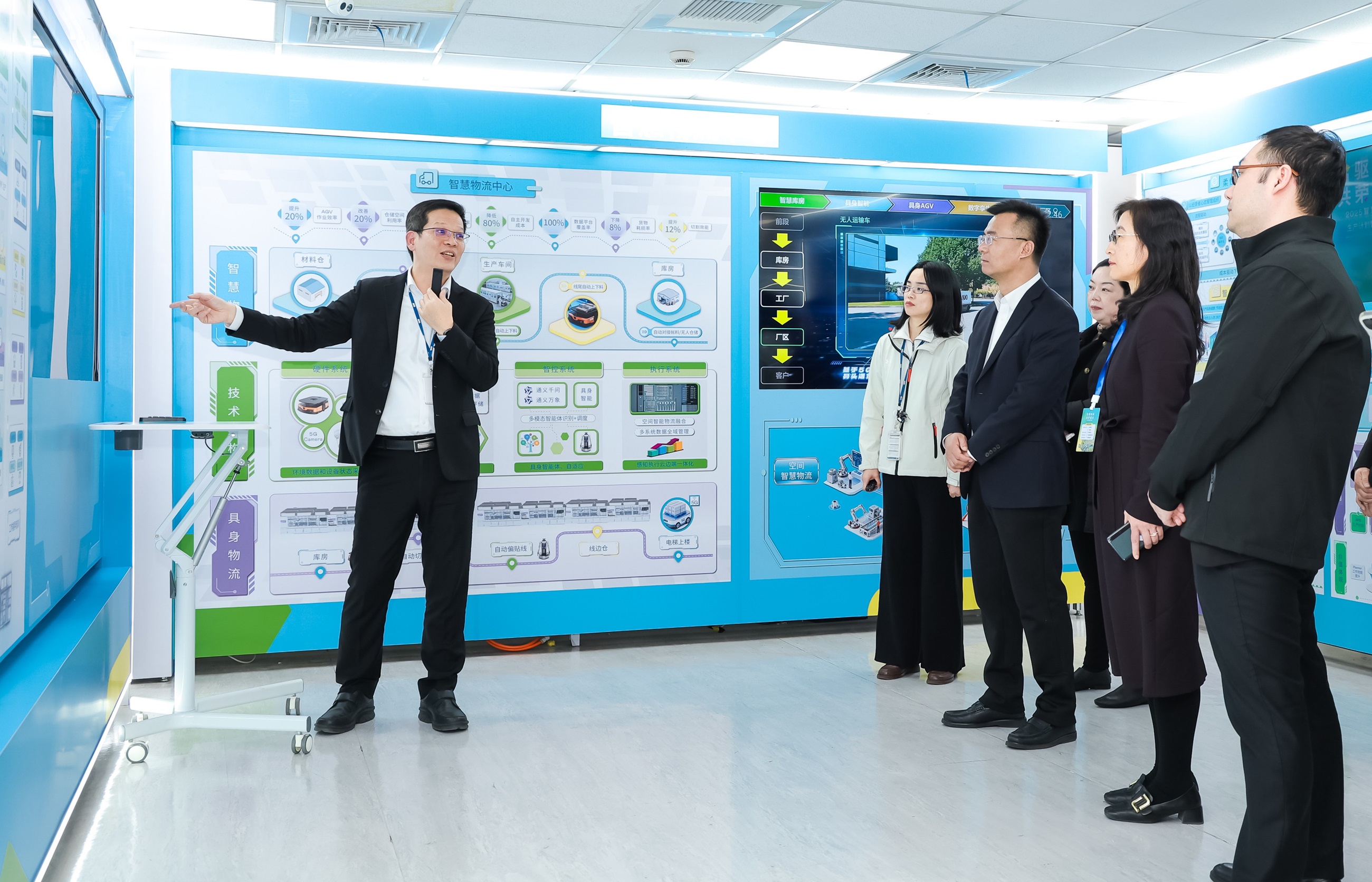 8868体育苏州展示&rdquo;智能体&rdquo;在工业场景的深度应用，与&rdquo;具身智能&rdquo;在生产场景的创新整合，全面升级生产与管理流程，构建全链路智能制造体系，打造柔性自主工厂