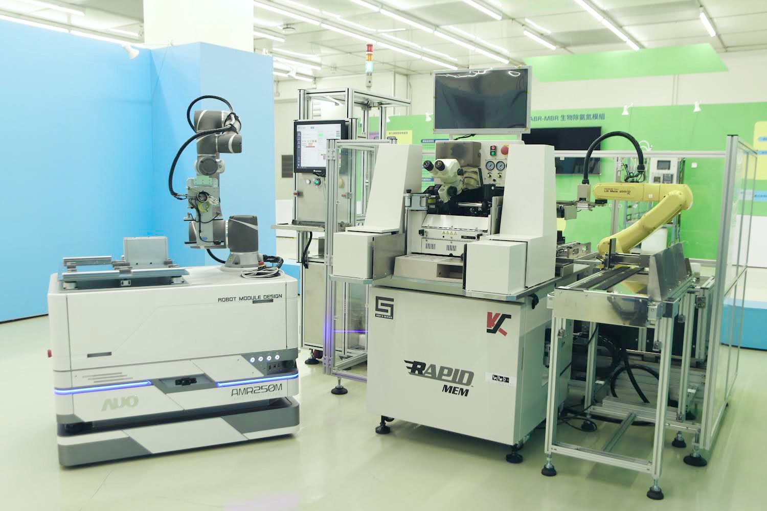 友達數位攜手半導體設備大廠K&S及夥伴樂宇精密，針對半導體封裝場域痛點，提供iAMHS一站式解決方案，創造產能提升至少10%的效益